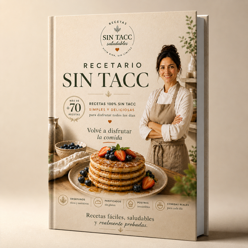 +70 Recetas Sin Gluten | Tu Recetario Digital Definitivo